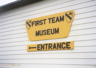Museum Entrance
Bob Kelly Photo
