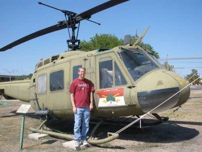 1/9th UH-1
Bob Kelly Photo

This fall my son Stephen and I drove to Fort Hood and visited the 1st Cavalry Division Museum. Anyone in the area should stop and see it. There are many vehicles: tanks, quad 50â€™s, etc., in addition to the aircraft in these photos.

