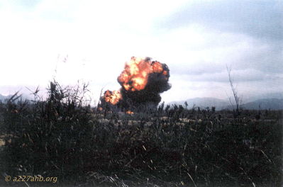 C-130 Shoot Down G
Photo provided by Bob Witt

A Shau Valley April 1968
All of these C-130 Shoot Down photos came from the son of the C-130 navigator Roger Carr. The pictures were taken by a grunt medic who was KIA in June 1968.
