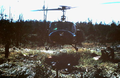 A/5/7 Log Bird "Chickenman", Near LZ Buttons, III Corps, 1969
Leif Aamot Photo
C/5/7, 1968-1969
