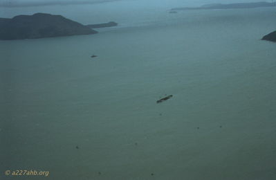 Sunken Freighter
John Keller Photo

Sunken Freighter along the South China Sea, February 1967
