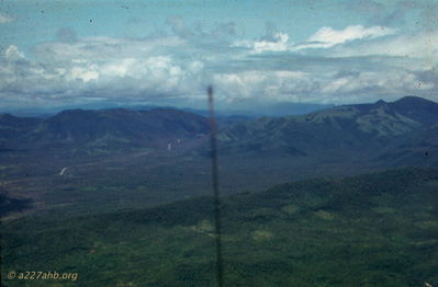 West of An Khe
John Keller Photo

West of An Khe along HWY 19 to Mang Yang Pass, R/CTR, December 1966
