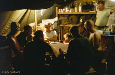 Friday Night Poker
John Keller Photo

Friday Night Poker! Major Earl Witcher (Maint Off) standing, August 1966.
