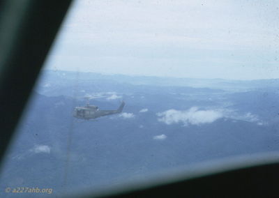 Formation flight to Bong Song
John Keller Photo

August 1966


