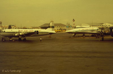 Air Viet Nam
John Keller Photo

Air Viet Nam airplanes at Tan Son Nhut Airport, April 15, 1967.
