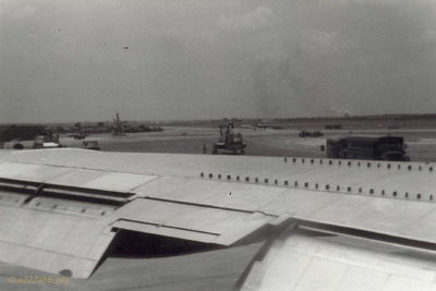 "Freedom Bird"
John Keller Photo

On the "Freedom Bird", a PAN AM B-707 at Tan Son Nhut Airport, April 15, 1967
BACK TO THE WORLD!
