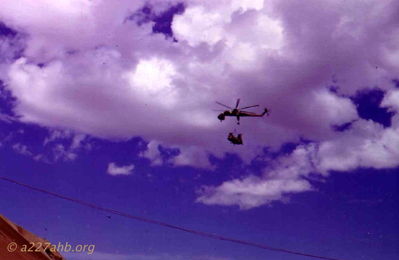 Closeup of Sky Crane
Howard Burbank Photo
