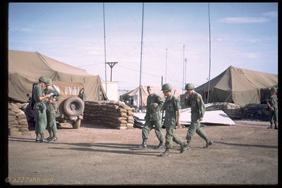 After awards ceremony
Jim Brodie Photo

Camp Evans 1968

