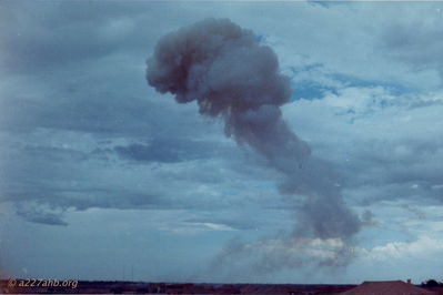 EOD Explosion
Bob Witt Photo
