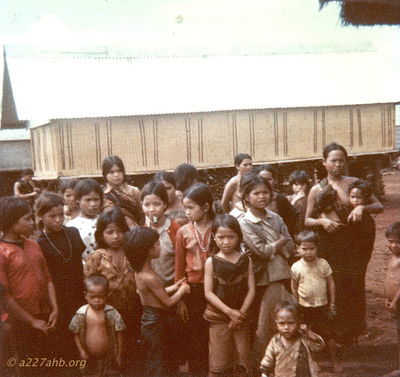 Montanyard Villagers
Ed Barry Photo

Montanyard village 20 klicks NE of Tan Can
