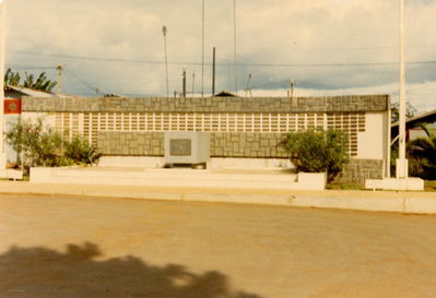 Memorial Wall at Camp Holloway
Gene Champe Photo
