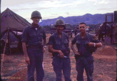 CWO Sullivan (Div HQ) on the left 
Cliff Richard Photo
