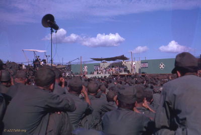 Bob Hope Show at Pleiku 
Cliff Richard Photo
