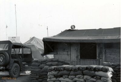 When the siren blows - scramble the "Mini Cav",  Phan Thiet, 1967, A/227z
Dan Nichols Photo
Provided by his family
