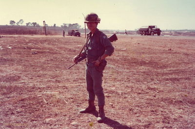 South Vietnam Soldier 
Dennis Howell Photo
