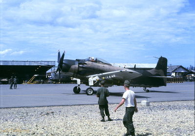  A-1E @ Nha Trang 
JP Edwards Photo

