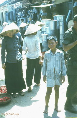  Phan Thiet market; note the young boy. 
JP Edwards Photo
