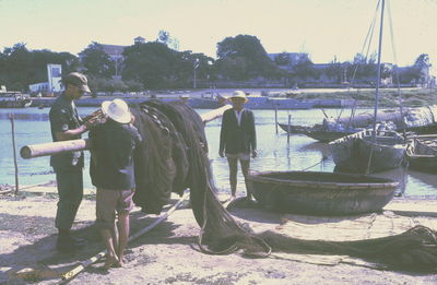  Phan Thiet fishing port area; Jerry Bohnam '67 
JP Edwards Photo
