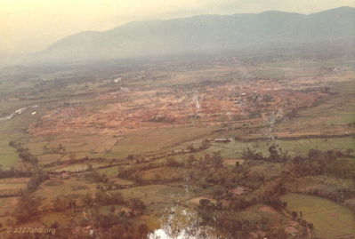 Gunship somewhere around Camp Evans
Bill Foster Photo
