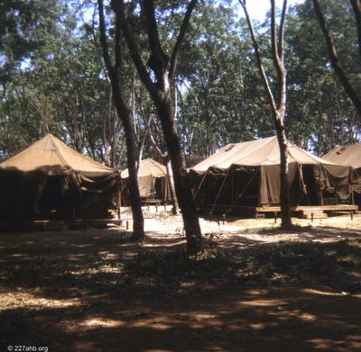 Tent City  A/227 at Lai Khe
Gary Bridges Photo
