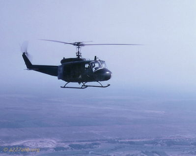 In flight over III Corps
Bill Flora Photo

