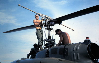 LZ Betty - Maintenance Crew
Jerry Westenskow Photo

