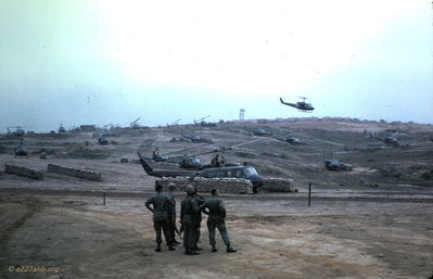 Camp Evans - lift off to LZ Stud - Khe Sanh
Jerry Westenskow Photo
