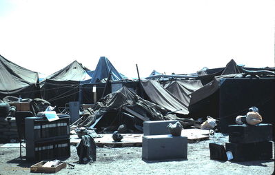 Camp Evans Ammo Dump Explosion
Jerry Westenskow Photo

