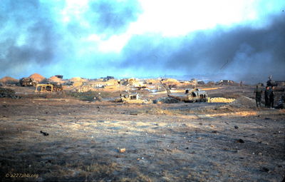 Camp Evans Ammo Dump Explosion
Jerry Westenskow Photo
