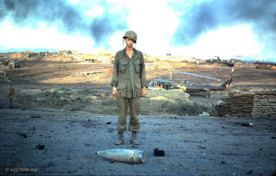 Unknown - Camp Evans Ammo Dump Explosion
Jerry Westenskow Photo

