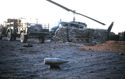 Camp Evans Ammo Dump Explosion
Jerry Westenskow Photo
