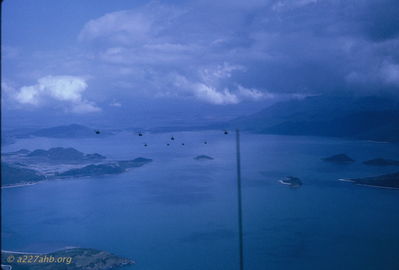 Formation headed North
Bob Kelly Photo
