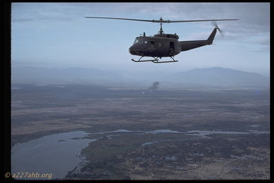 Flight South
Jim Brodie Photo

October - November 1968 move from Camp Evans to Lai Khe
