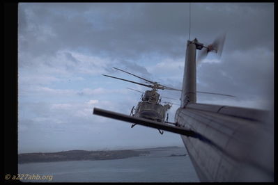 Flight South
Jim Brodie Photo

October - November 1968 move from Camp Evans to Lai Khe
