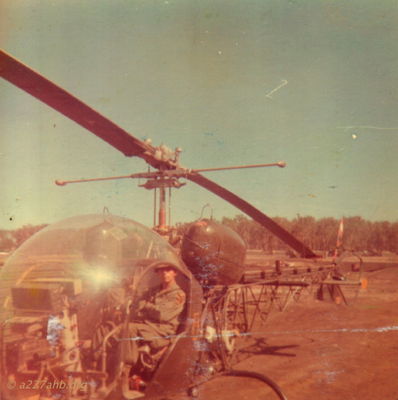 Miles in an OH-13
Randy Hankins Photo

Lai Khe, 1968 - 1970
