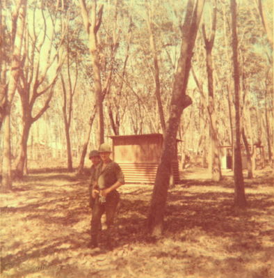 PK and Ramirez out by the "Little Brown Shack"
Randy Hankins Photo

Lai Khe, 1968 - 1970
