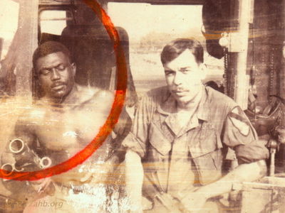 Unknown on left, Ramirez on right
Randy Hankins Photo

Lai Khe, 1968 - 1970

