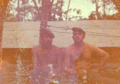 Two Unknowns at Lai Khe
Randy Hankins Photo

Lai Khe, 1968 - 1970
