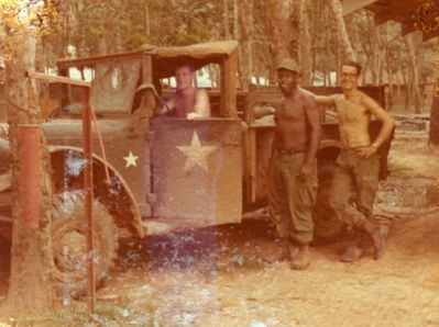 Truck with Three Unknowns
Randy Hankins Photo

Lai Khe, 1968 - 1970
