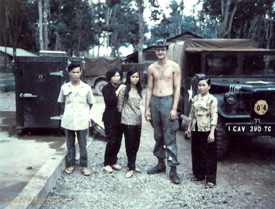 Terry Moore with the Mess Hall Crew
Terry Moore Photo

Lai Khe 1969

