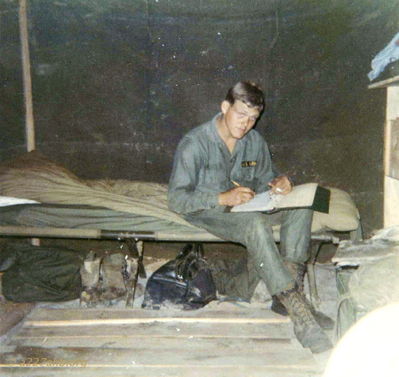 My Log Book
Rickey McKay photo

 My self doing daily log book on ship 
