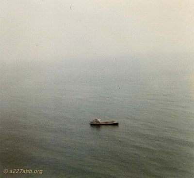South China Sea
Rickey McKay photo

 A ship in the sea 
