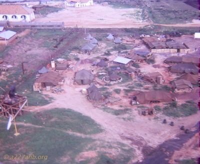 D/227 Home
John Ladue Photo

"Home Sweet Home" for 1st Plt. D/227th at Phan Thiet
