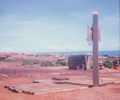 Basketball court under construction.
Bob Kelly Photo

