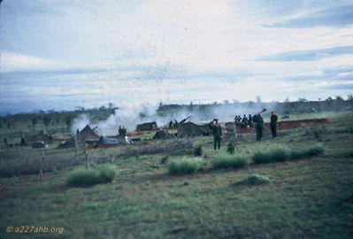 LZ Joe fire mission
Bob Kelly Photo
