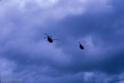 Chinook flyby
Bob Kelly Photo
