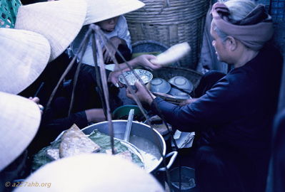 Soup
Bob Kelly Photo

Phan Thiet market. Making a selling soup by the bowl.

