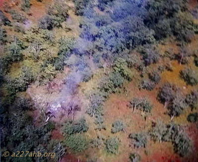Crash Site
John LaDue Photo

Lt Jim Puhala, WO Bob Kelly, CC Davey Armstrong, and DG Pee Pie Pierce (Med Evaced to Japan) were in a Huey Gunship that was shot down 8 November 1967 North of Phan Thiet.

