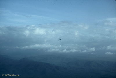 Chinook Slingload
Jim Puhala Photo

On the way to LZ Salem with a load of 105mm ammo.


