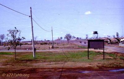 Phouc Vinh 
Howard Burbank Photo

Looking toward main runway from HHC/227
